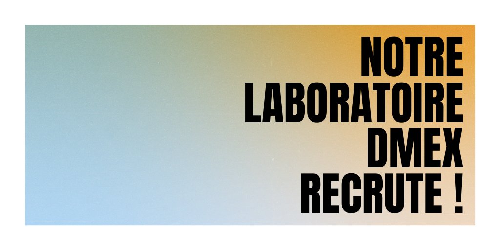 🚨À vos CV🚨
Notre laboratoire DMEX, basé à Pau, est à la recherche de plusieurs personnes de métiers différents pour compléter son équipe !
Toutes les offres à pourvoir ➡️bit.ly/2B3HlA9
#communication #ingénierie #logiciel #batterie #interface #imagerie #caractérisation