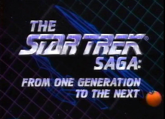 They aired this as a two hour special, called "The Star Trek Saga: From One Generation To The Next"Star Trek: The Next Generation had started in the meantime (and had a minor problem with a writer's strike delaying their second season), so Patrick Stewart hosted this special