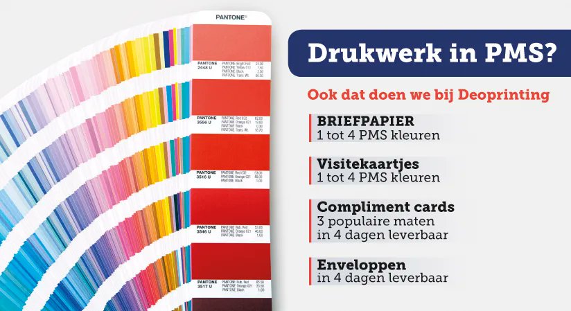 DeoMedia_BV's tweet photo. “Zakelijk en commercieel drukwerk”
Snel en gemakkelijk huisstijldrukwerk bestellen via https://t.co/cTfOvQjz7j
Voor al uw online bestellingen: https://t.co/MUcggTrJKu 10% EXTRA korting: Code 2020DEO Eén partij voor ontwerp, productie en beheer van de huisstijl. T: 06-28245675 https://t.co/yUG1RGSz54