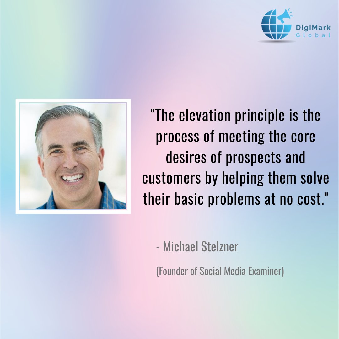 DigimarkGlobal's tweet photo. Here is a motivational quote by the founder of Social Media Examiner and the host of the Social Media Marketing Podcast. Do you agree with Michael?

#MichaelStelzner #motivationalquotes #inspirationalquotes  #successquotes #socialmediaexaminer #fridaythoughts  #digimarkglobal https://t.co/jooWaTXAui