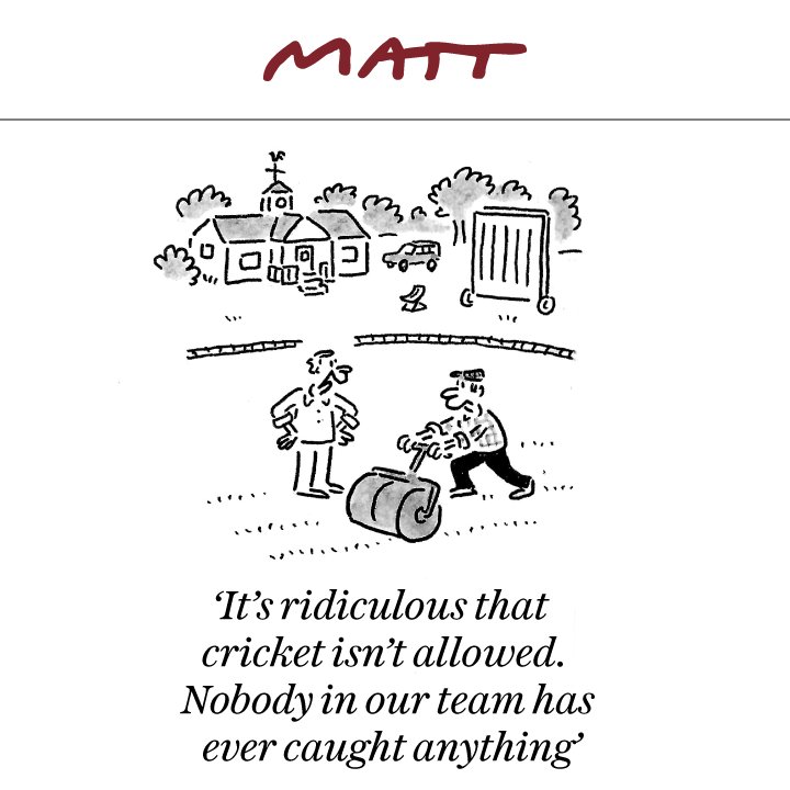 ThatsSoVillage's tweet image. Brilliant from @MattCartoonist.