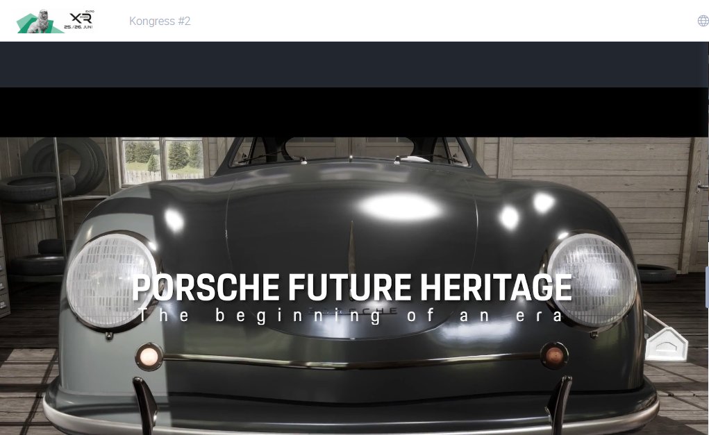 Current topic at the #XRExpoVirtual congress: Porsche Future Heritage – Taycan VR. The Taycan VR Experience is a playful pioneer for virtual reality applications in retail. Christian Klötzel is presenting a use case that gives relevance to the medium #VR at the point of sale.