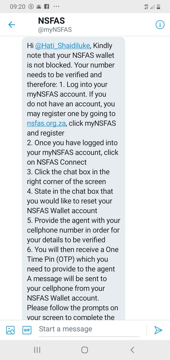 Hati_Shaidiluke's tweet photo. @myNSFAS I've reset my nsfas wallet password but still my wallet is still blocked ..NSFAS it's a disappointment shame https://t.co/AHDiM7KX3g