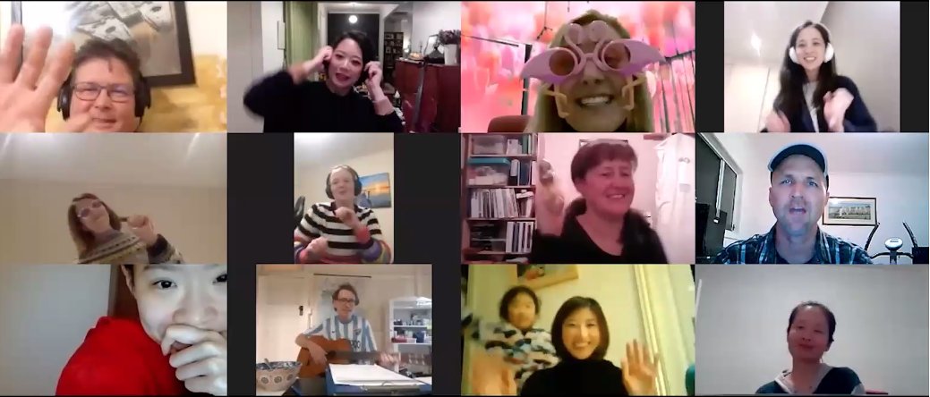 OptometryAus's tweet photo. At Optometry Virtually Connected Welcome Cocktail Party, we released our ‘We Are Here’ musical collaboration song. This project has been directed by our very own National Professional Services Advisor and talented professional singer/songwriter @sophiekoh.
#OVCOA #optometry 1/2 https://t.co/QTX46nsvAk