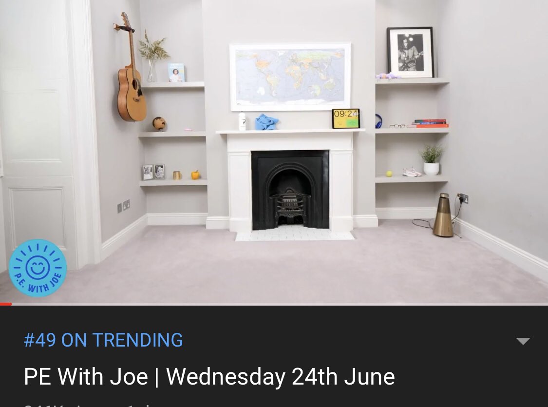🔉Good morning P3J! The sunshine maybe have distracted us from #PEwithJoe on Wednesday so why not give it a go this morning? ☺️🙌 #WorkoutFromHome #almostsummer