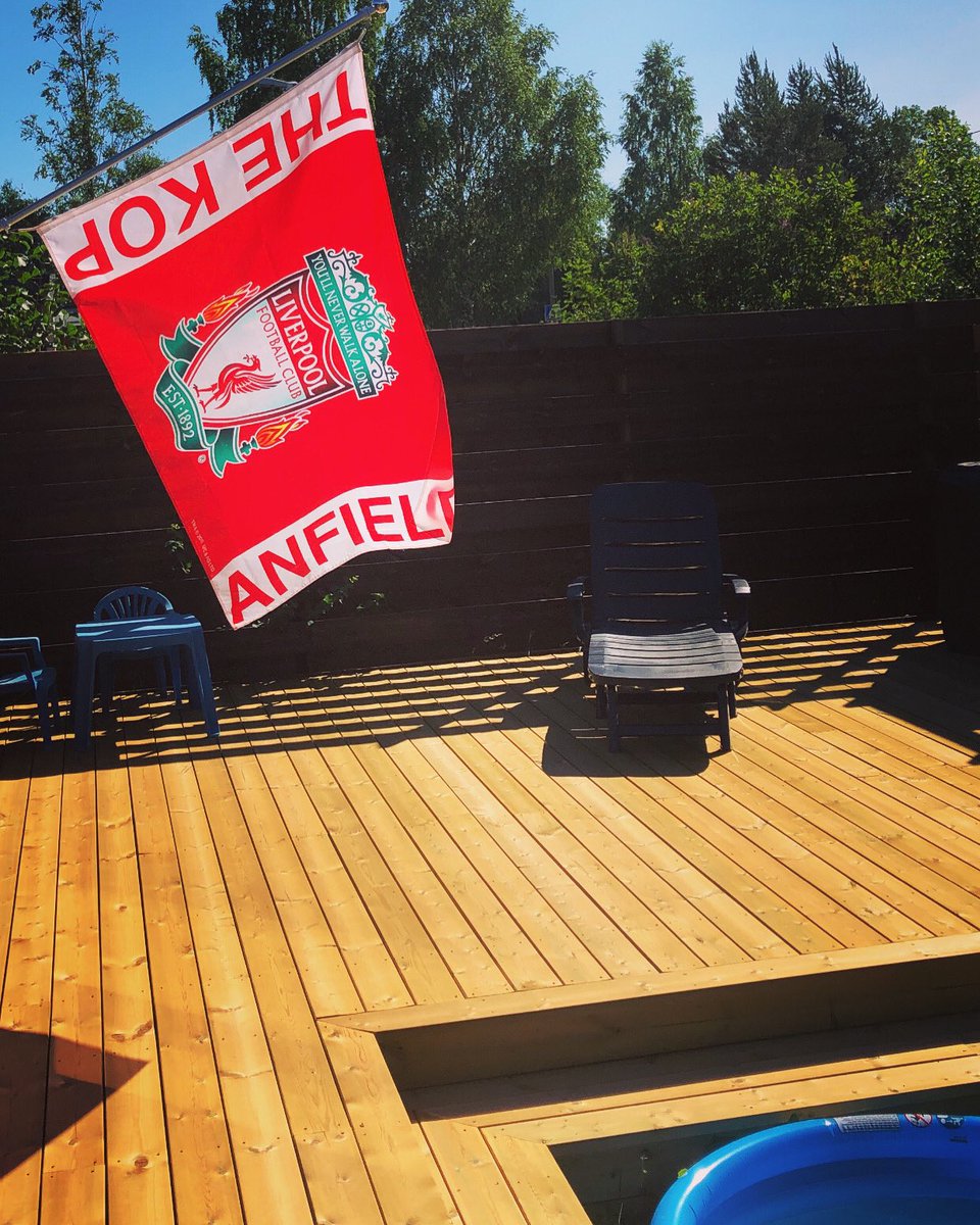 torberge's tweet photo. Congratulations to @LFC ♥️ We are Liverpool! 19th👍🏻😎🖖🏻 #ynwa #liverpool #liverpoolfc #champions #pondus #summer #summervibes #norway #elverum https://t.co/vUg1lk6iFC