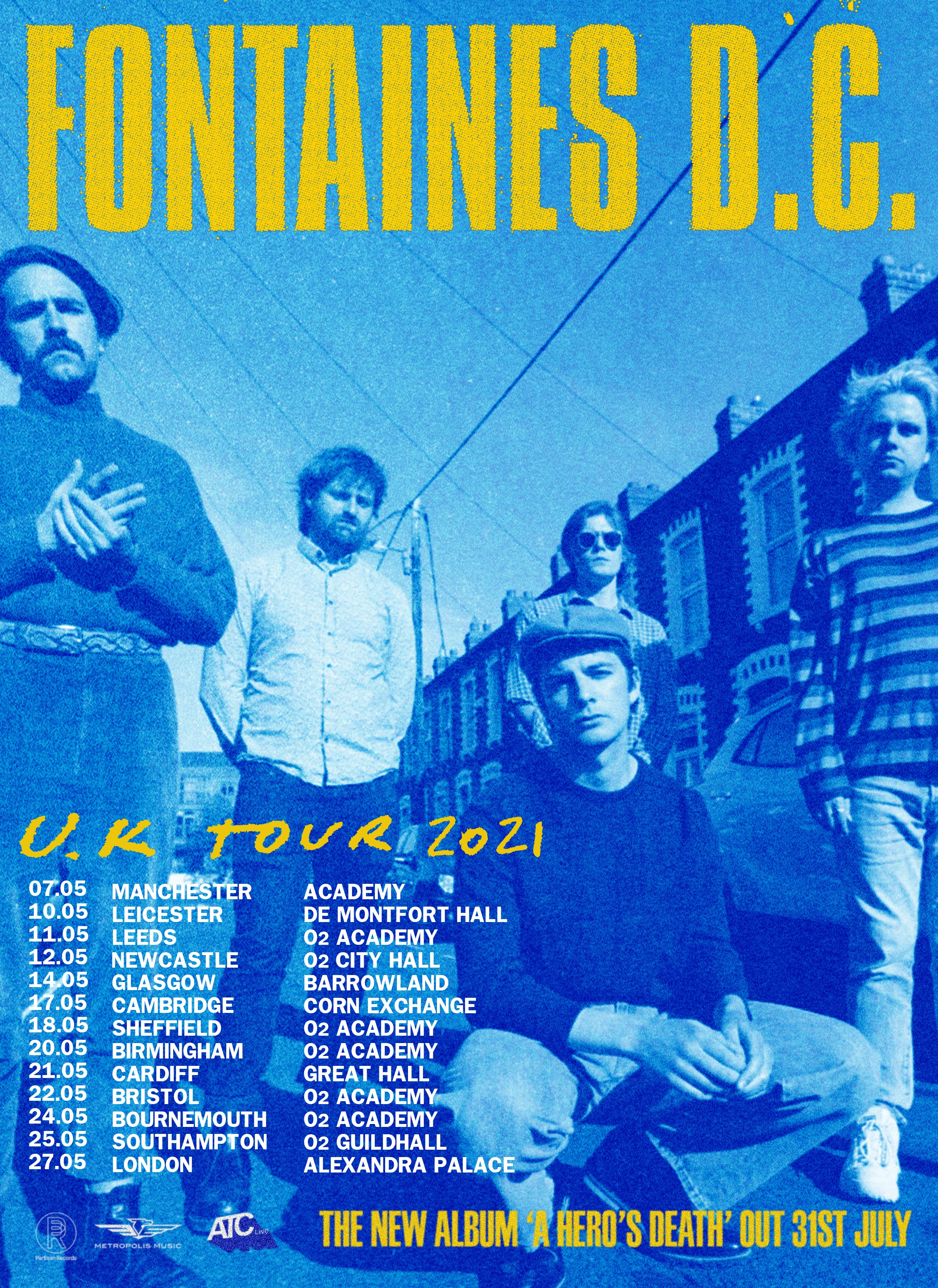 [SEE] Fontaines DC (fontainesdublin) Announce UK Tour Dates (Inc