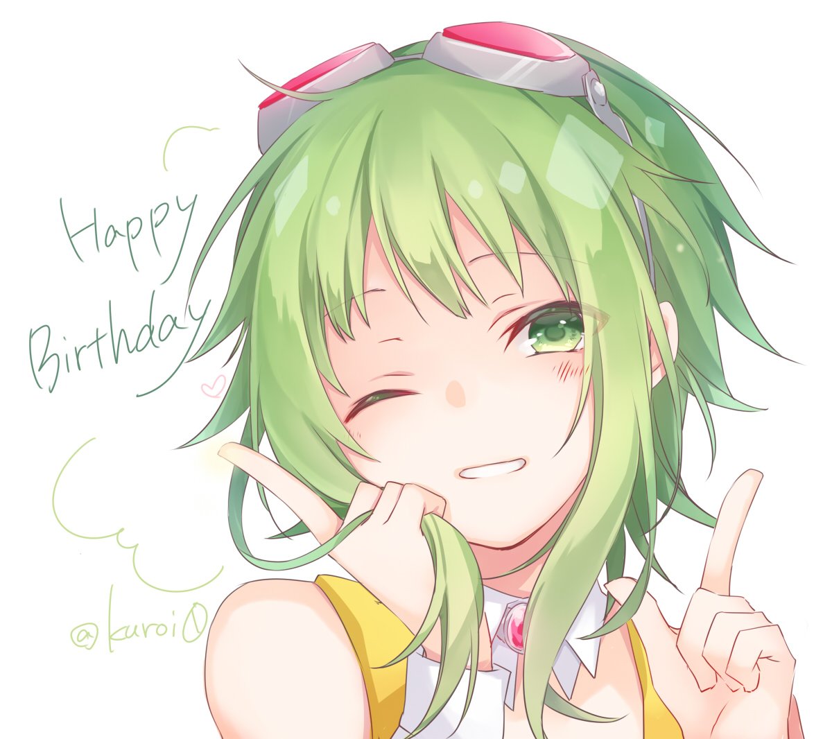 黎 クロイ イラスト本通販 On Twitter 11周年おめでと Gumi誕生祭2020 Gumi生誕祭2020