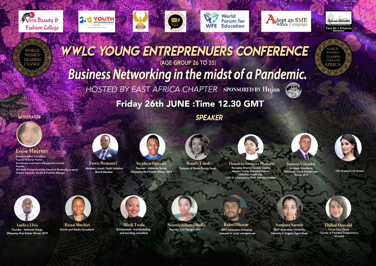 bestiu20's tweet photo. BESTIU students Rahul Dharne &amp; Sanjana Sarode will be speaking at international Young Entrepreneurs Conference by WWLC @ 6:00 PM Today. 

#youngentreprenuers #entrepreneurship #youngleaders #youthconference #youth #bestiu #beststudents  #wwlc #networking #covid19 #pandemic #wfe https://t.co/AE5tYVIgv9
