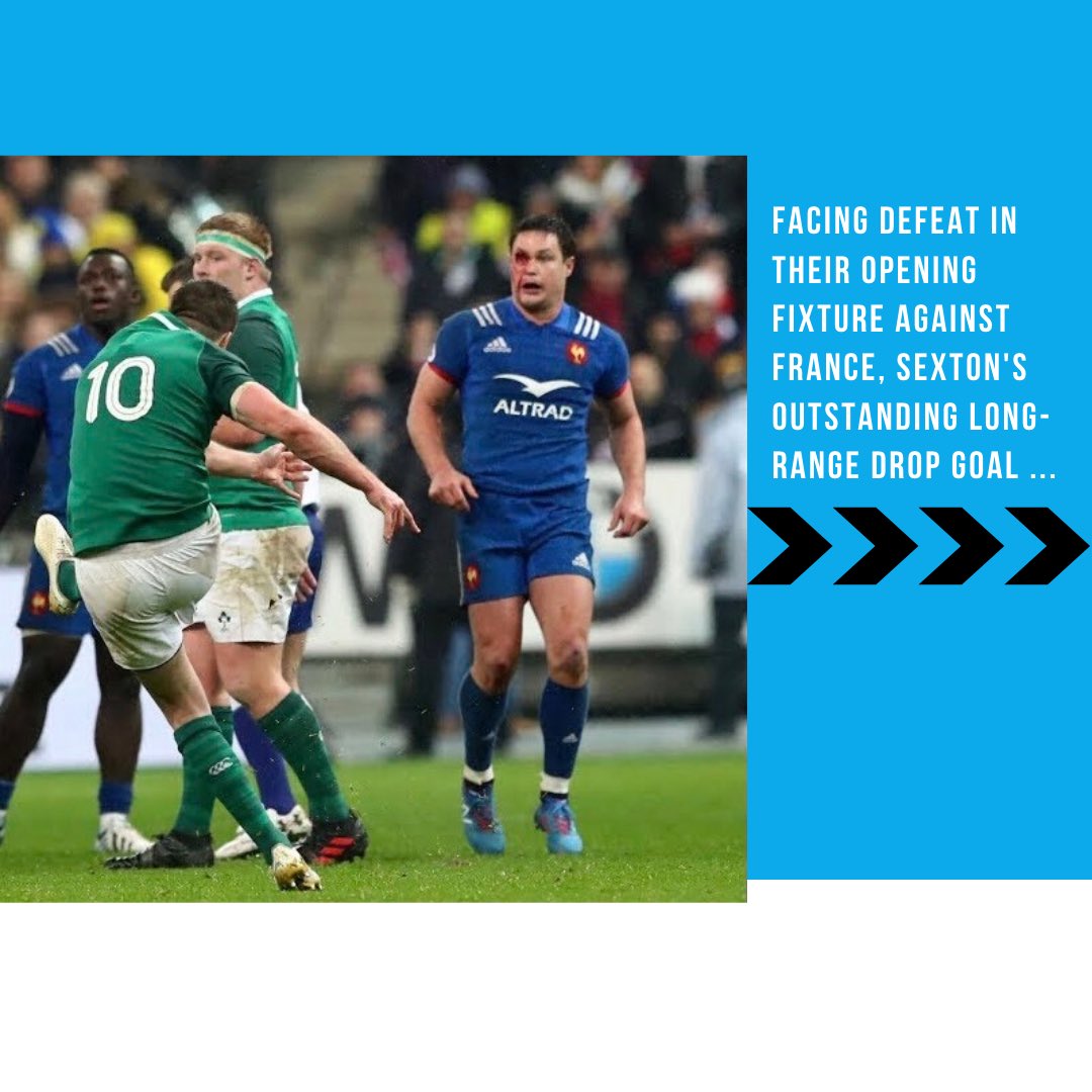 SchoolofKicking's tweet photo. #FlashBackFriday @JohnnySexton with the long range drop goal to secure the Wπ₯π.
Where were you on this day?
Comment belowπππ
#jonnysexton #sexton #champions #sixnations #KickitWhenItCounts #schoolofkicking #davealred #glory #irelandrugby #rugbykicking https://t.co/L8416VIbO5