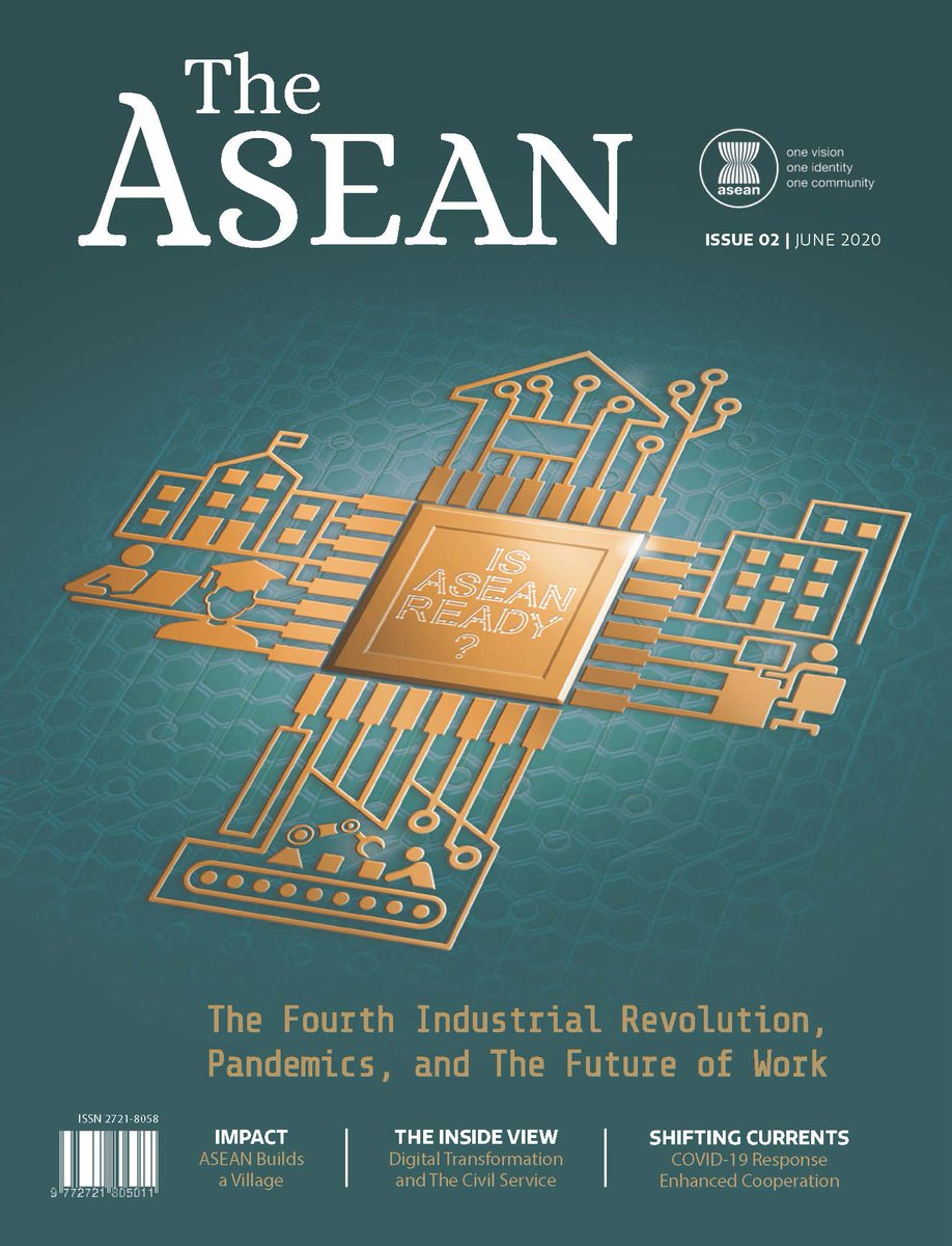 aseancoci's tweet photo. Issue #2 of #TheASEANmagazine is now available!
Get an inside glimpse into #ASEAN’s efforts to create a future-ready workforce, equipped to face the #FourthIndustrialRevolution and rise to the challenges of a post COVID-19 world.
Get your digital copy: https://t.co/X30TPF8vuT https://t.co/LGE9PDYoNx