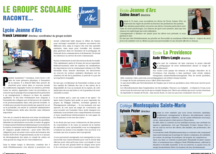 Levasseur Franck On Twitter L Ensemble Scolaire Jeanne D Arc Se Raconte Https T Co P54wgt4dza Jda Blanquer Sgec Lehavre Sainteadresse