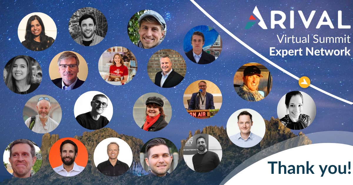 regiondo's tweet photo. Thanks to Arival and all the over 1900 participants at yesterday's first virtual summit.
We are grateful to have been part of it! It was a long session full of inspiration, stories, and shared experiences ๐ช
#ArivalSummit #LoveLocalExperiences https://t.co/tIvUVRZMr9