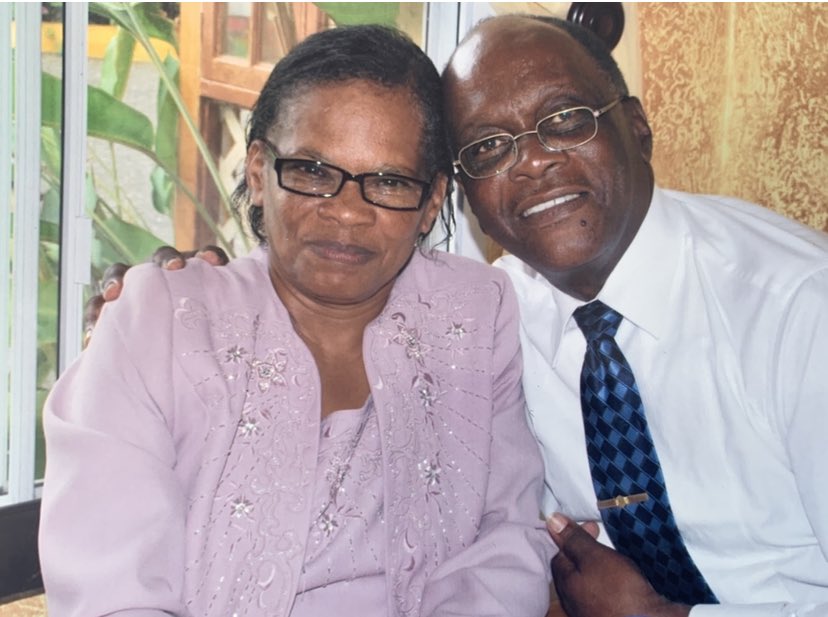 As hard as this is, we as are remembering today would have been mum and dads 55th wedding anniversary. 
We’ve been so blessed to enjoy 54years of love, shaping our lives.. 
Please remember our pops who will wake up today alone on this his wedding anniversary.
#Godisstillgood!
❤️