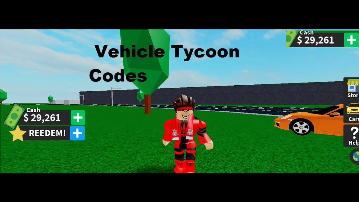 Vehicle Tycoon Roblox Codes 2021