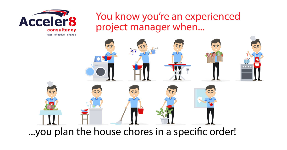 Acceler8C's tweet image. You know you're an experienced project manager when... 🙈

#fridayfun #ProjectManagementHumour #fridayfeeling #projectmanagement #projectmanager