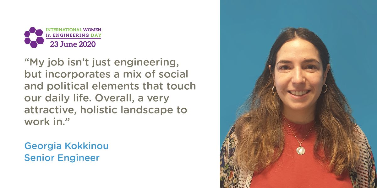 #INWED20 | Georgia Kokkinou shares why a role in engineering is an attractive career choice #ShapeTheWorld @INWED1919