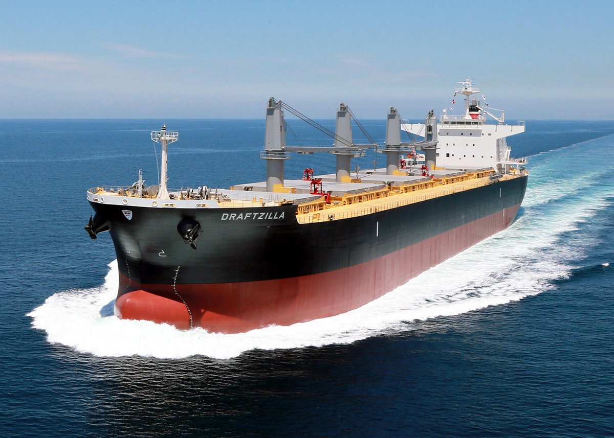 MES delivers 66,000 DWT type bulk carrier to Bronze Maritime
vesselfinder.com/news/18482-MES… #MESS #DRAFTZILLA #BronzeMaritime #BulkCarrier