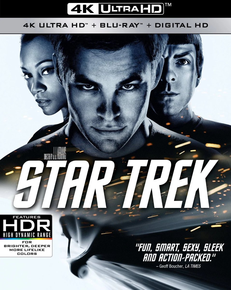 The 4K Ultra HD Blu-ray format (which isn't the same as Blu-Ray! They're not directly compatible) has gotten releases of the reboot films, with some plans to remaster the first two TOS films announced