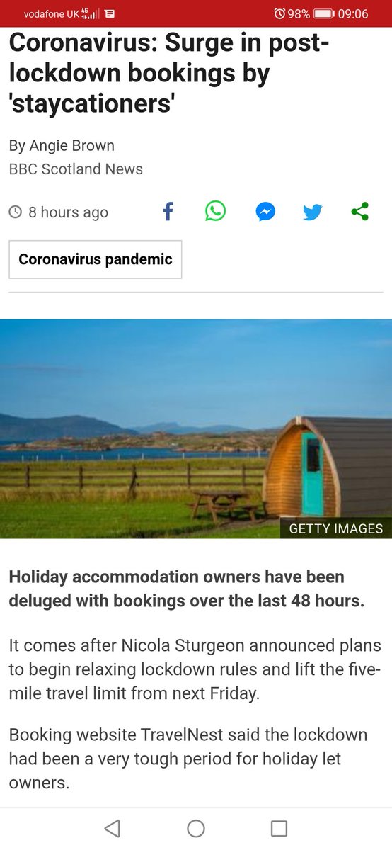One our our pods on a BBC news story this morning. @GoRuralScotland <a href="/hutscabinsscot/">hutscabinsscotland 💙</a>