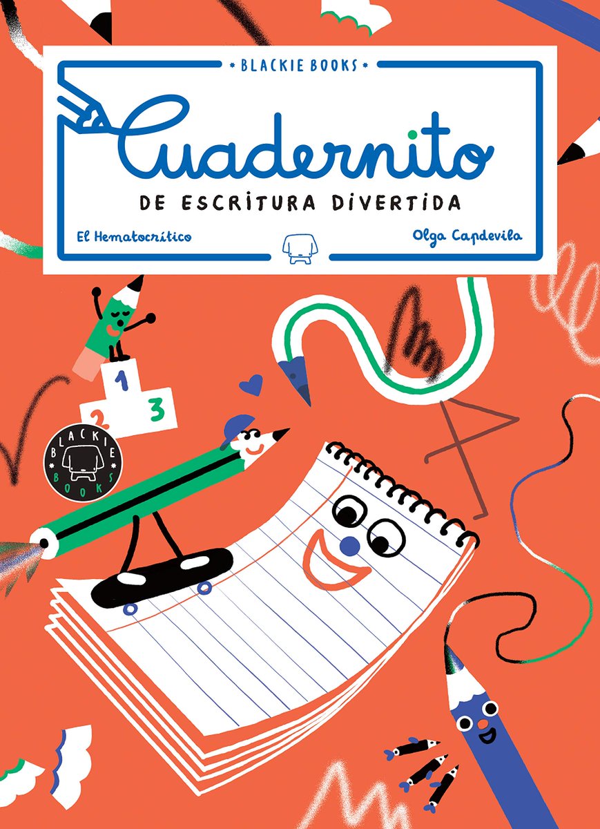 hematocritico's tweet photo. Si buscas material para trabajar en verano que no sea el típico cuaderno de repaso, échale un vistazo a Mi Diario de Verano y Los Cuadernitos de Escritura Divertida. Mis proyectos con @BlackieBooks perfectos para pasar unas vacaciones pasándolo bien escribiendo https://t.co/M11Hzkduv2