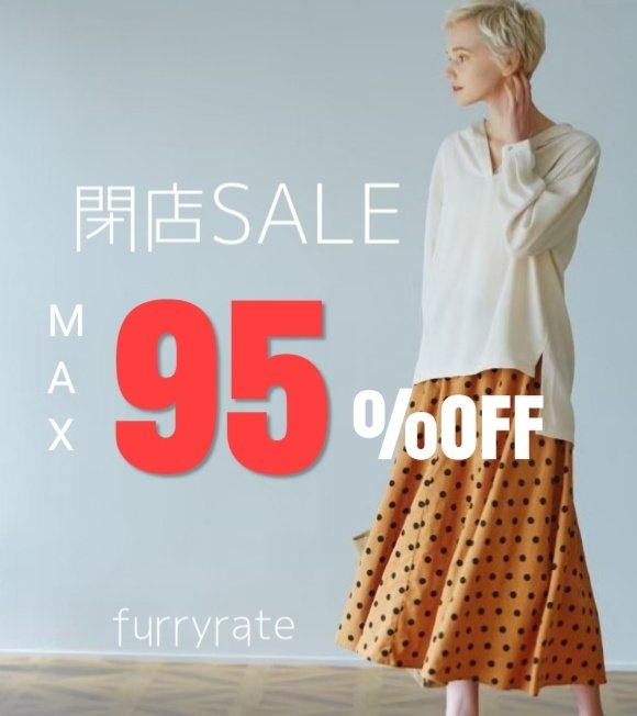 furryrate's tweet photo. 【INFORMATION】

ただいま閉店セール開催中‼️
在庫限りの大特価です✨

ZOZOTOWN店へ▶https://t.co/9kHt3rsTUa https://t.co/RcmOxrLSXa https://t.co/Q7go6mF5ZV