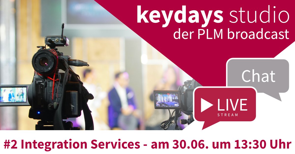 keytechSoftware's tweet image. Kommende Woche gehen wir mit der zweiten Ausgabe der keydays studio auf Sendung! Wir zeigen unter anderem, wie mit keytech insight direkt aus dem CAD einfach und schnell auf Informationen aus keytech PLM zugegriffen werden kann. 
Noch heute registrieren!
keytech.de/keydays-studio…