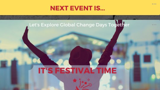 Just in one hour!!!
We are ready for 24h-marathon of Virtual Global Journey of Changemakers #GCD2020
Are you ready to BE THE CHANGE?

#virtual_collaboration #changemaking #businessleaders #globalnetwork