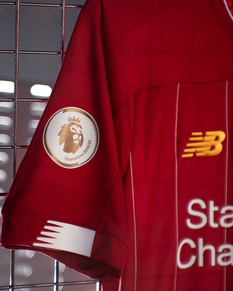 Liverpool Fc Retail On Twitter Champions Of England The Gold 2019 20 Premierleague Champions Winners Patch Is Now Available Online On New Sales Of 19 20 Lfc Home Jerseys Champions Https T Co Cgjqdlweeq Https T Co Ts4kv82fzo