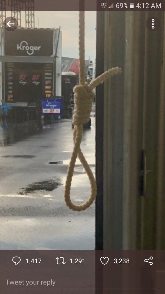 Simply amazing how this noose that has been used by thousands of people is brand new without a spec of dirt.