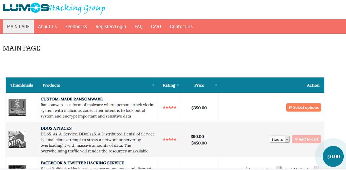 RakeshKrish12's tweet photo. #Scammers becoming more smart on #DarkWeb
#Lumos #Hacking Group
https://t.co/SbEXiFe4sh
https://t.co/DWLpf9ilXl
Built in #Wordpress
#WooCommerce plugin
#Premio Theme
#BoldGrid-W3 Total Cache
sarabet@protonmail.com
ICQ-748847134
#OSINT #OPSEC #infosec #CyberSecurity #DFIR https://t.co/5Pepp3VLbz