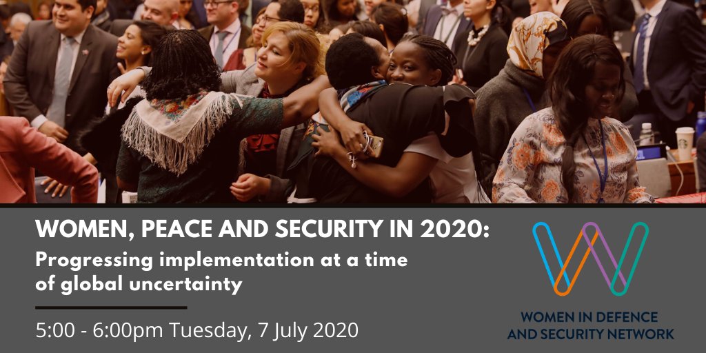 ASPI_WDSN's tweet photo. Have you registered to attend WDSN's upcoming WPS in 2020 webinar? Join @LJSharland, @genevievefeely, @RenataDwan, @AnuMundkur &amp; @amyvhaddad as they discuss progress in a time of global uncertainty. 
Register now! | https://t.co/2T3VwL38Gq https://t.co/Lul3heWiPT