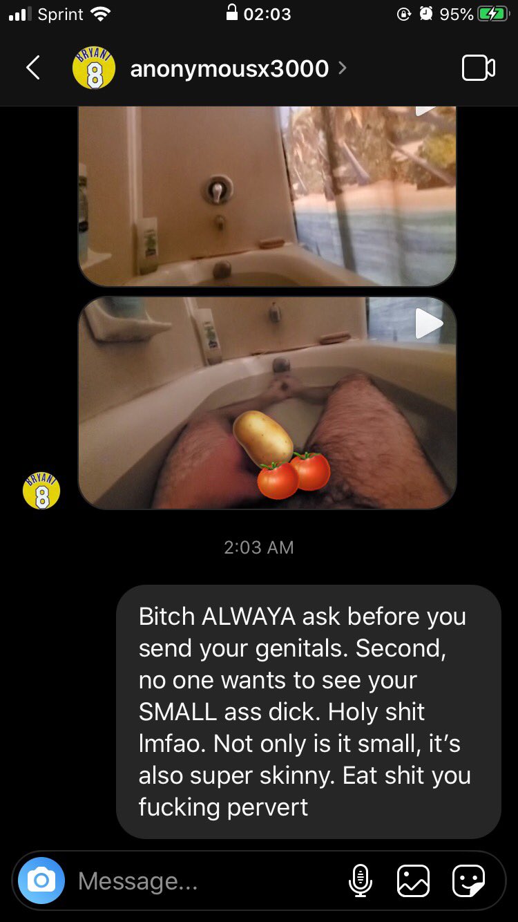 Samantha Kronos💛 on Twitter: "Viewer sent me 2 vids of him jacking off