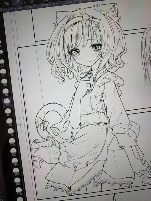 ひたすらメイドさん描いてたい... 
