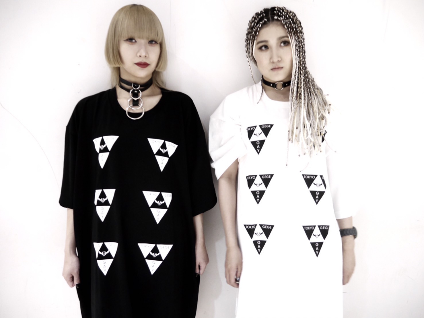 TOKYO GEGEGAY T-shirt KIRAKIRA ver. WHITE | ▽GEGE▽SHOP▽