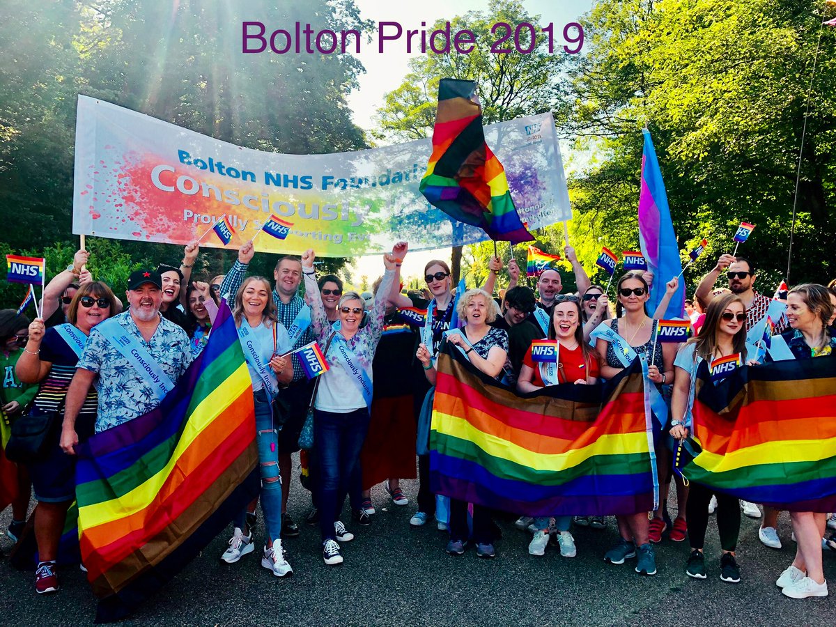 jaymay1971's tweet photo. @boltonnhsft - supporting #NHSVirtualPride very different to our amazing day @BoltonPride in 2019.  I pledge to alway be an outspoken #LGBT ally and support our #LGBT community to have full equality in all walks of life.  #Inclusion #Equality #UseYourVoice #DoNotBeAByStander https://t.co/0KhvmwwKVU