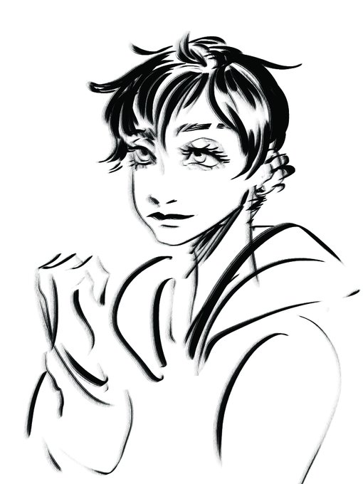 breaks my literal year long art hiatus by drawing busts w/ no background 