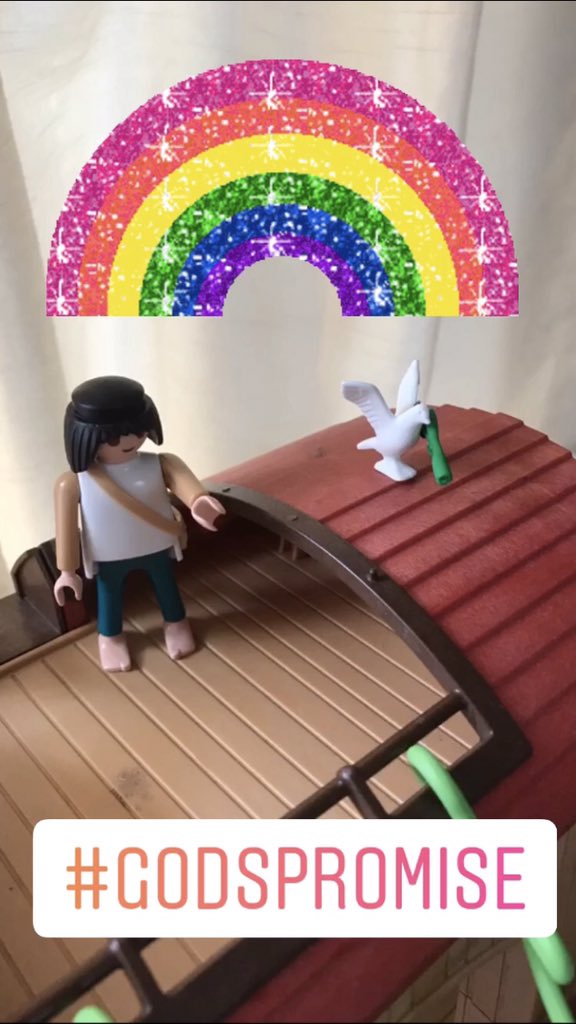 anjja2k's tweet photo. This week we took on a challenge to show a Bible story using our own toys. Alice chose to do Noah’s Ark! @StJohnsL22 https://t.co/9GTOovfljt