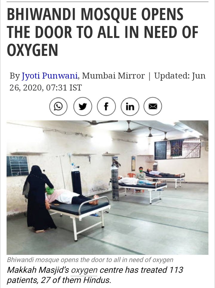 husain__ans's tweet photo. #hindumuslimbhaibhai
#bhiwandi
#mosquerespect
Makkah Masjid of bhiwandi Shanti nagar has treated 113 patients ,,27 of them are HINDUS https://t.co/pVvyLXNb8b