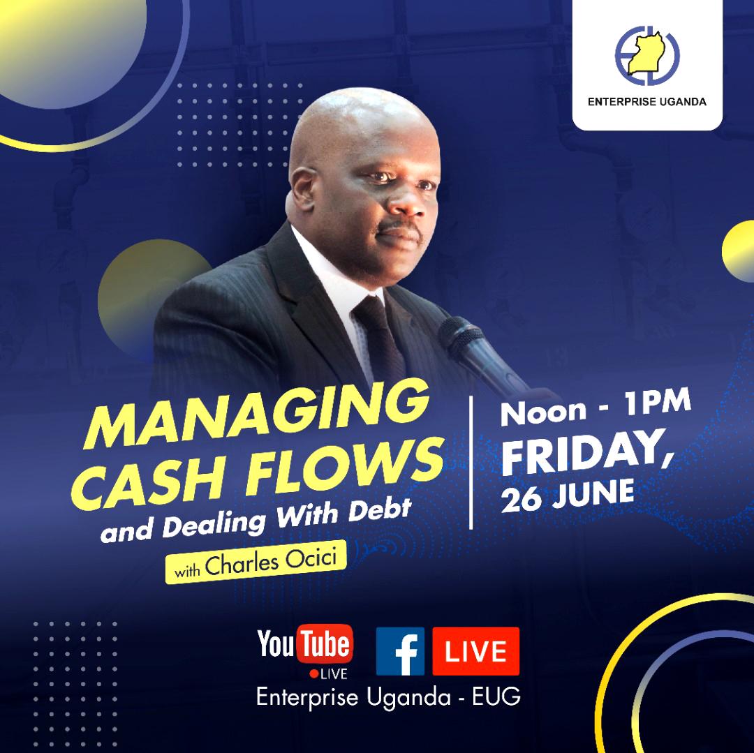 EntUganda's tweet photo. #COVID19 #ManagingCashflows #Dealingwithdebt #CharlesOcici https://t.co/wmipRr65Tk