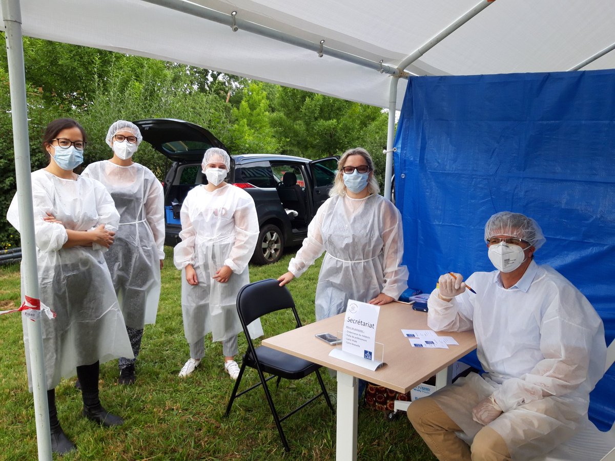 viesantemerigna's tweet image. @merignac #BEAUDESERT : Operation dépistage #COVID19 lancée ce matin à 9h collaboration @ARS_NAquit #acolab et #renault-merignac.