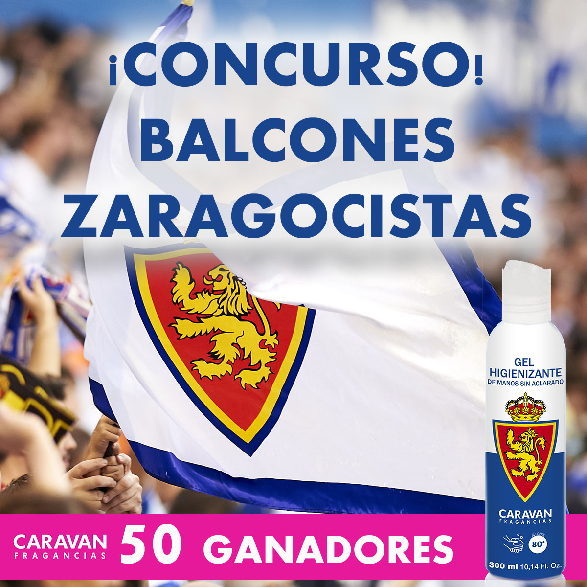 Sube una foto de un balcón zaragocista, ya sea con bandera, bufanda , camiseta, etc, y etiquétanos. (🧐Válido en IG, FB y Twitter hasta el día 2)
🏠Los 50 balcones que + nos gusten tendrán el gel higienizante de nuestro Real😎. EL ZARAGOZA ES SU AFICIÓN🦁
#BalconZaragocista #RZ