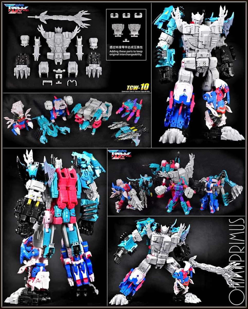 ohmyprimus's tweet photo. ⭐ Transform Dream Wave TCW-10 - Generations Select King Poseidon / Piranacon ⭐️
https://t.co/Ev1lyWyDqt
#singapore #transformers #thirdpartytransformers #generationsselect #takara #takaratomy #poseidon #kingposeidon #Piranacon #transformdreamwave #tcw10 #upgradekit https://t.co/g3wtNmJm9N