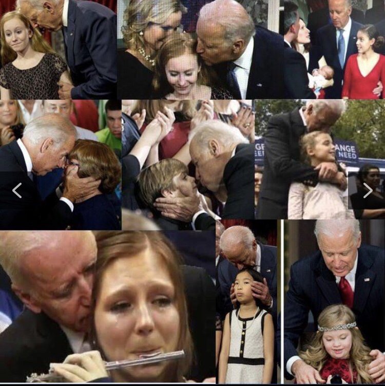 Alisheensplayg1's tweet photo. #WeWantJoe and the entire #DemocraticParty to admit that this is disgusting and definitely not normal. #unclebadtouch #metoo #hidingfrombiden #CreepyJoeBiden #hideyourkidshideyourwife #Trump2020NowMoreThanEver #kag #qanon #wwg1wga https://t.co/jDsJgqbzah