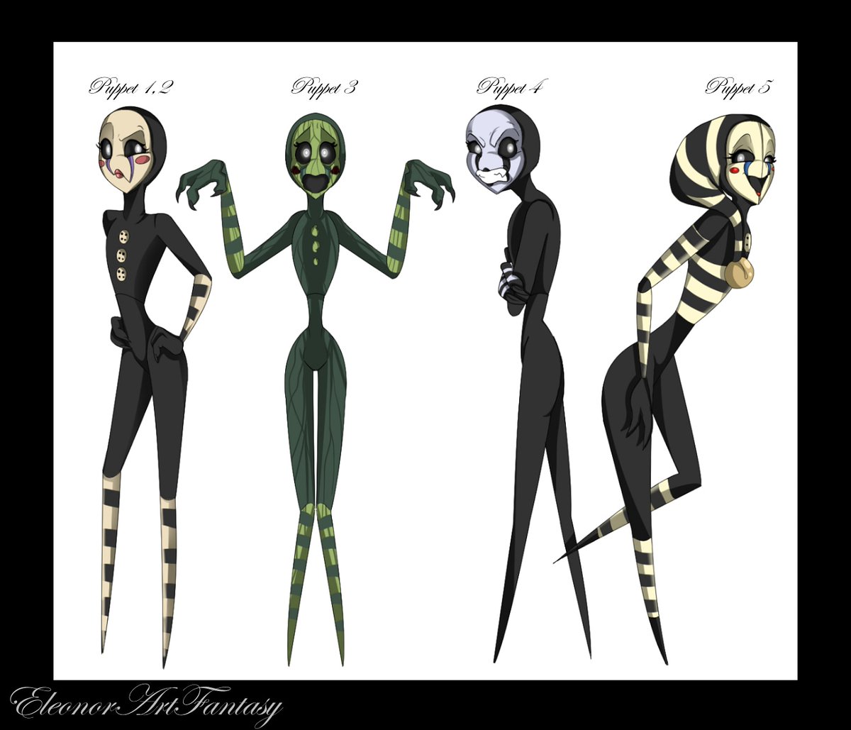 art_eleonor's tweet image. Puppet in 5 versioni FanArt 😊❤
⬇️
Artista @art_eleonor
⬇️
#fnafpuppet #puppetfanart #fanart #fnaffanart #comic #comics #game #disegni #videogames #horrordesign #desing #arte #fnaf12345 #puppet #art #fanartpuppet #digitalpainting #digitalart🖌 #painting ☺️☺️☺️❤️❤️❤️