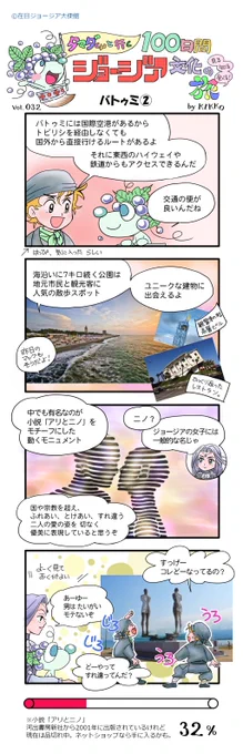 32日目『バトゥミ②』#タマダくんと行く100日間ジョージア文化の旅 