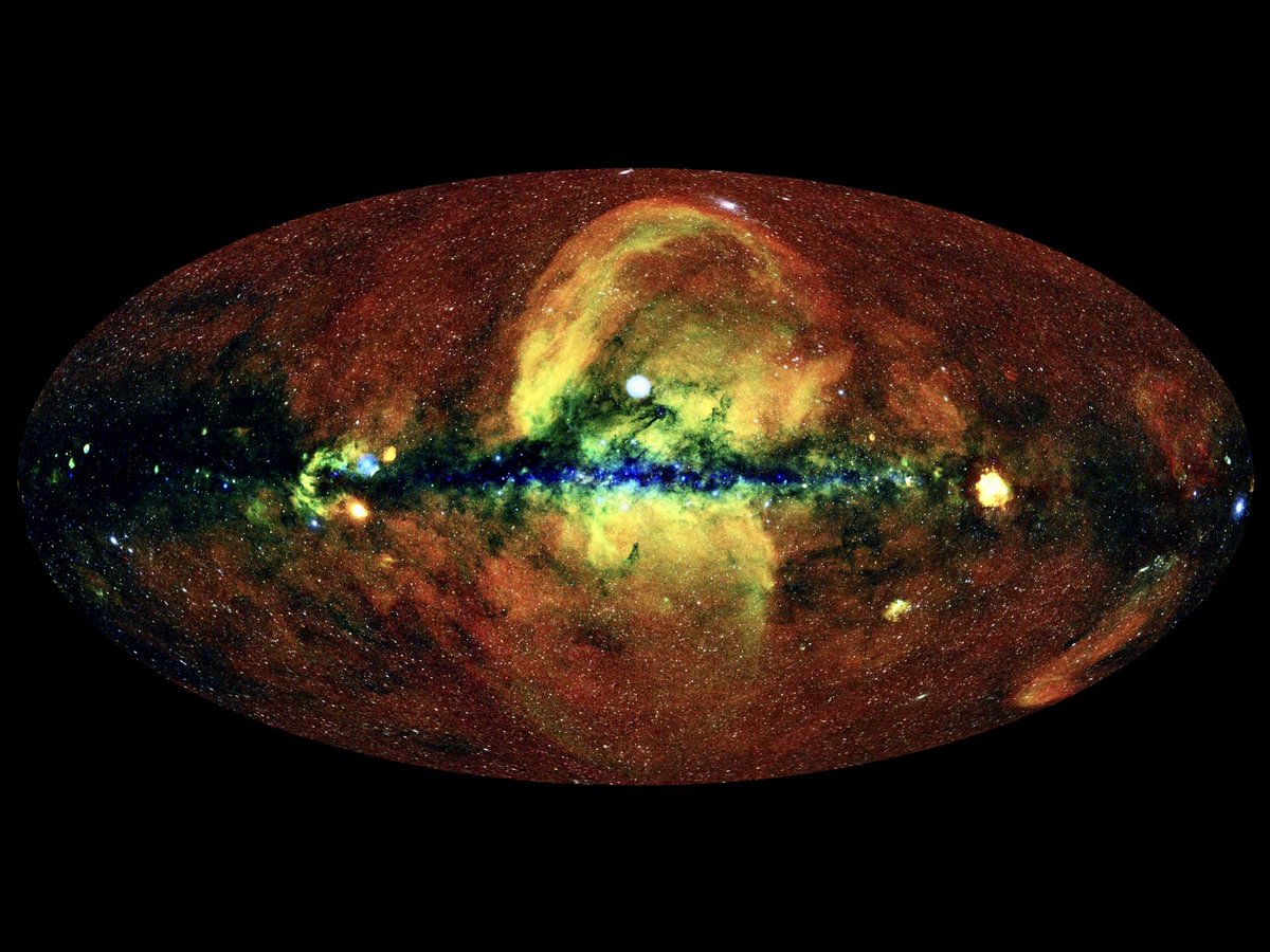 MilkyWay_Earth's tweet photo. The entire sky in X-rays with e-Rosita Satellite https://t.co/oQUxnavKpB