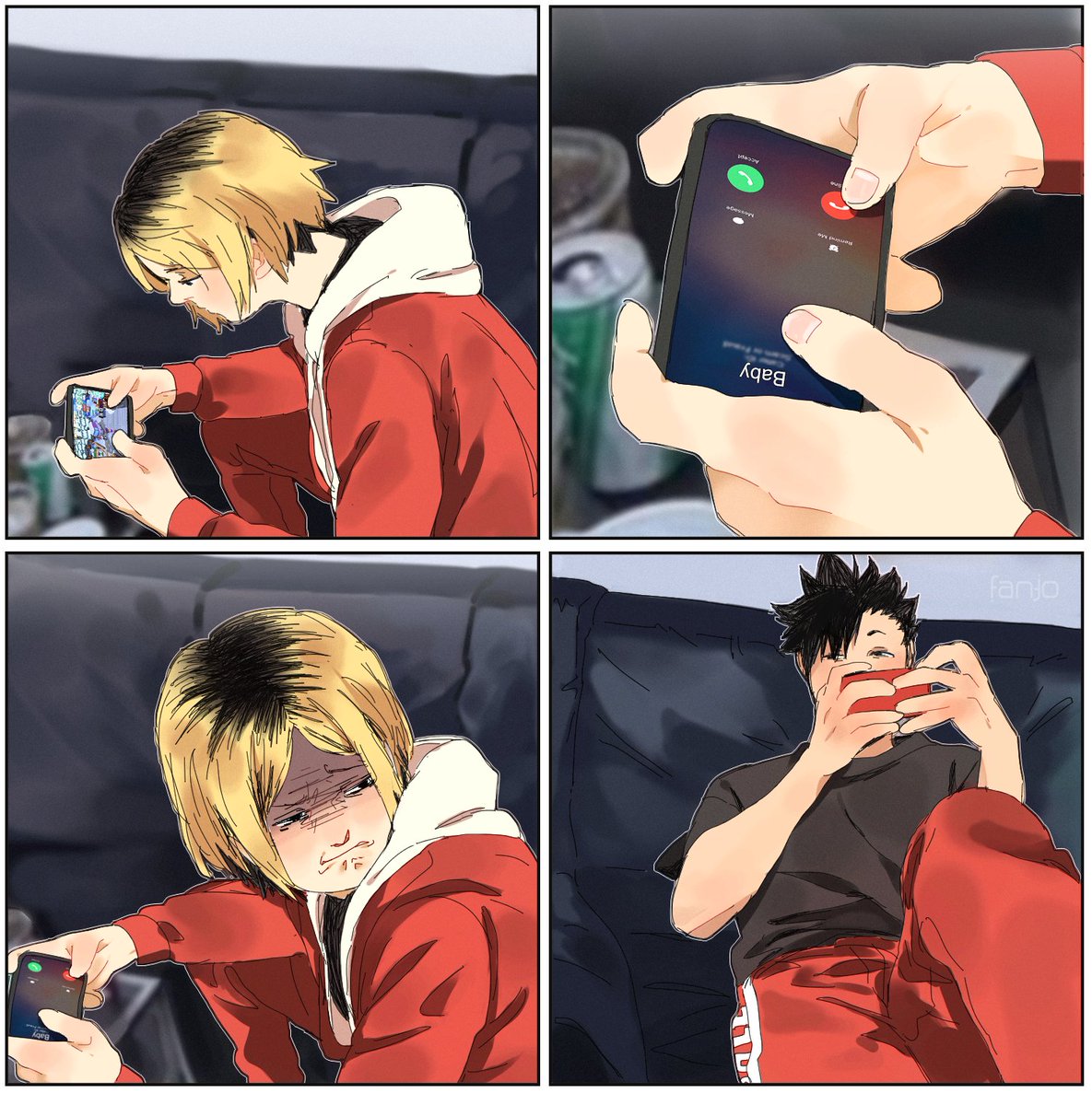 Fanjo0's tweet photo. Oh noo
#kuroken #Haikyuu https://t.co/weEQd1qVjO