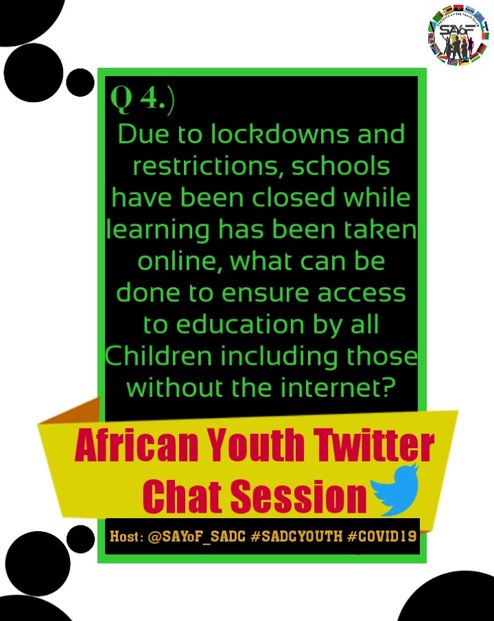 SAYoF_Official's tweet photo. As we continue discussing, here is our Q4 and whats your take? #SADCYOUTH #AYFC @MasaisaiSaymore @signsofhopezim @LaMasilelaNdo @YaliZimChapter @YPEZim @badrujumah @SylvaArmel @KattMotsoeneng @KgomotsoMoagaes @Charllence @Abbey263 @PWegesa @argal_fleurot @SimbisoVengai @ecgyetuah https://t.co/1sMbE4dsKr