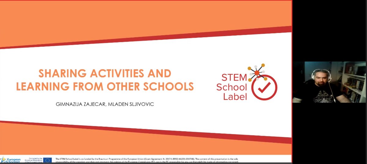 STEM_Label's tweet image. 🔥Sharing activities and learning from other schools, from our #STEM_Label testimonial @sljivovic @CPNSrbija
#Ambassador #School #STEM #Teachers
@eu_schoolnet
@cienciaviva @upcentras @MPLS_CVL @DOREA_Education
@vokavzw